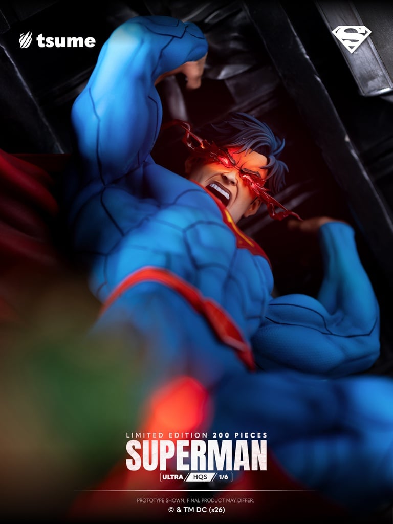 DC Comics HQS Dioramax Superman 1/6 Scale Limited Edition Statue Gallery Image 23