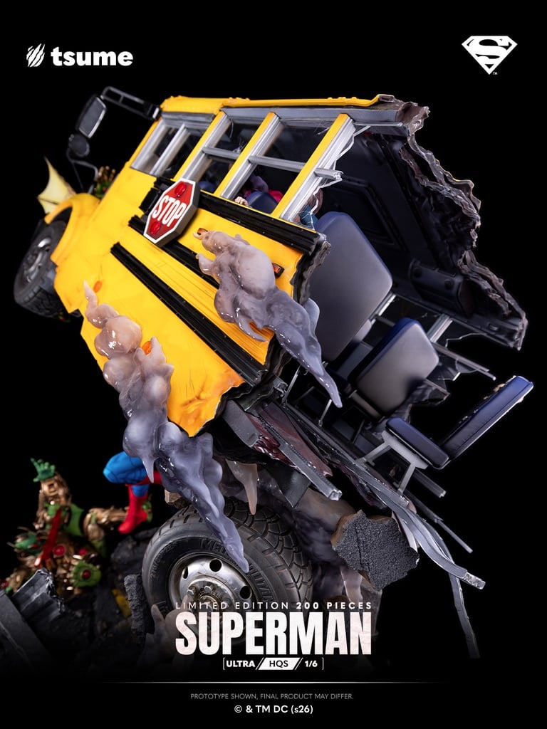 DC Comics HQS Dioramax Superman 1/6 Scale Limited Edition Statue Gallery Image 26