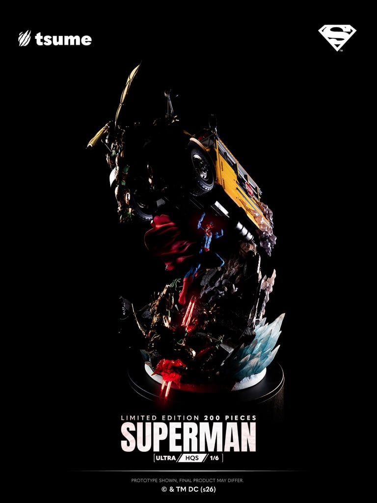 DC Comics HQS Dioramax Superman 1/6 Scale Limited Edition Statue Gallery Image 31