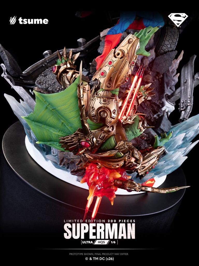 DC Comics HQS Dioramax Superman 1/6 Scale Limited Edition Statue Gallery Image 16