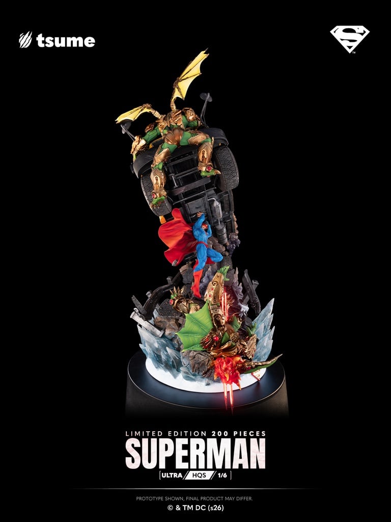 DC Comics HQS Dioramax Superman 1/6 Scale Limited Edition Statue Gallery Image 15