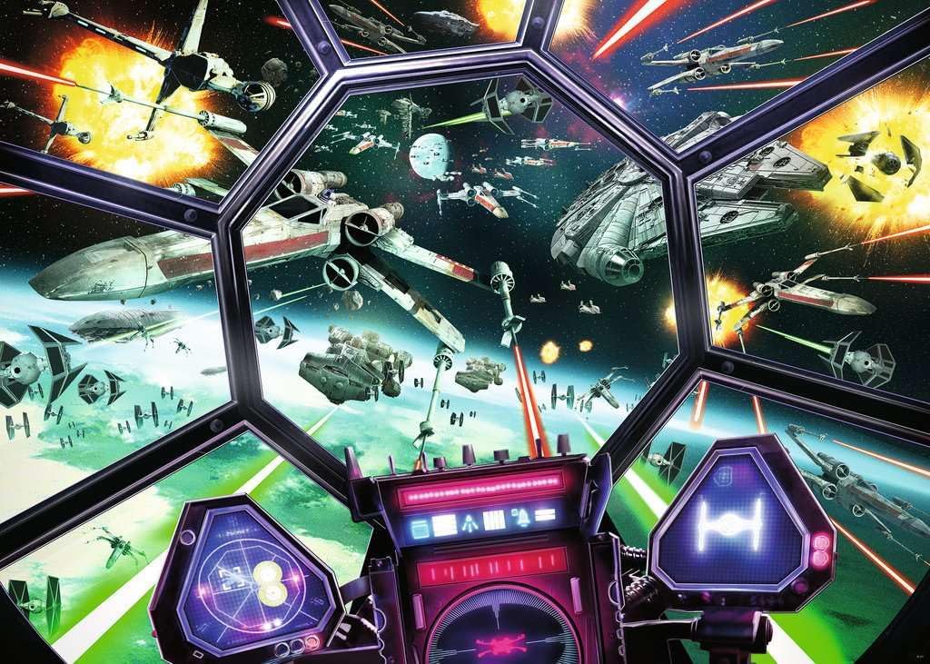 Star Wars: TIE Fighter Cockpit 1000-Piece Puzzle Gallery Image 3