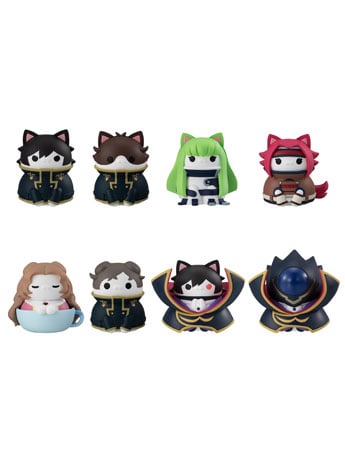Code Geass: Lelouch of the Rebellion Mega Cat Project Code Genyass Box of 8 Random Figures Gallery Image 2