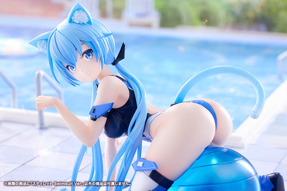 Frame Arms Girl Stylet (Swimsuit Ver.) Figure Gallery Image 7