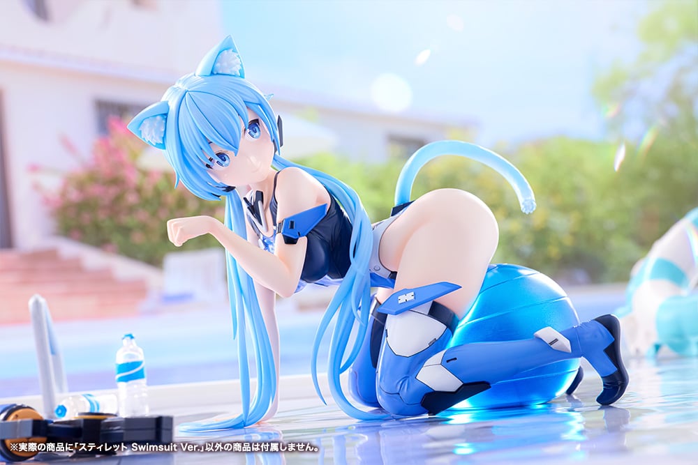 Frame Arms Girl Stylet (Swimsuit Ver.) Figure Gallery Image 4