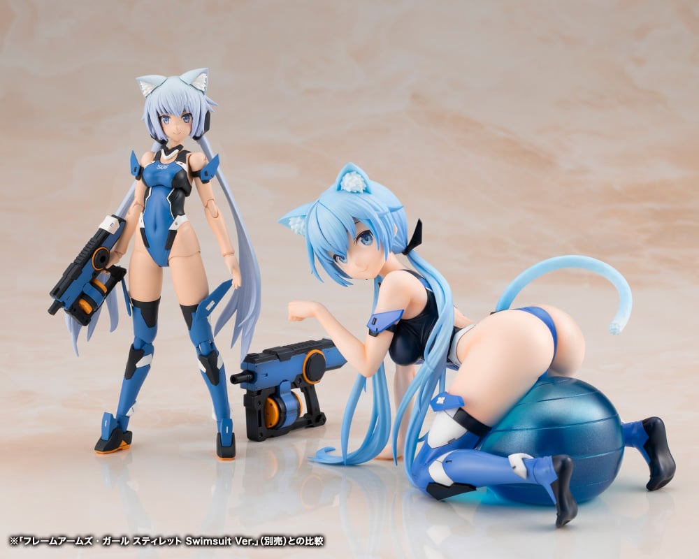 Frame Arms Girl Stylet (Swimsuit Ver.) Figure Gallery Image 19