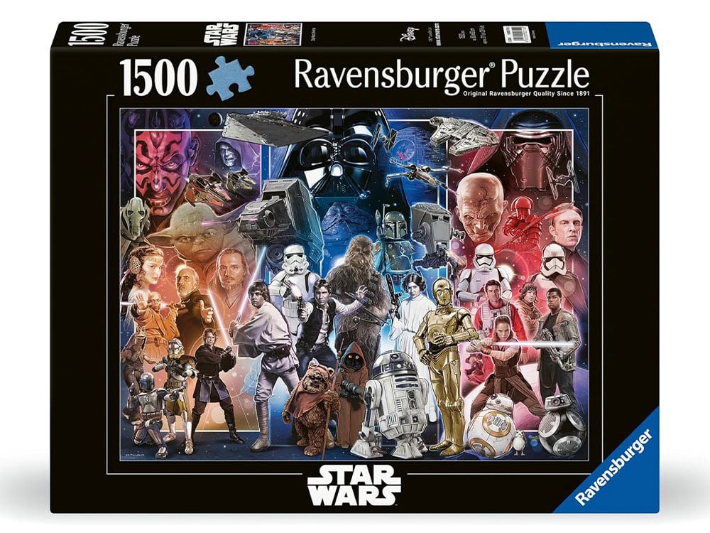 Star Wars Whole Universe 1500-Piece Puzzle Gallery Image 1