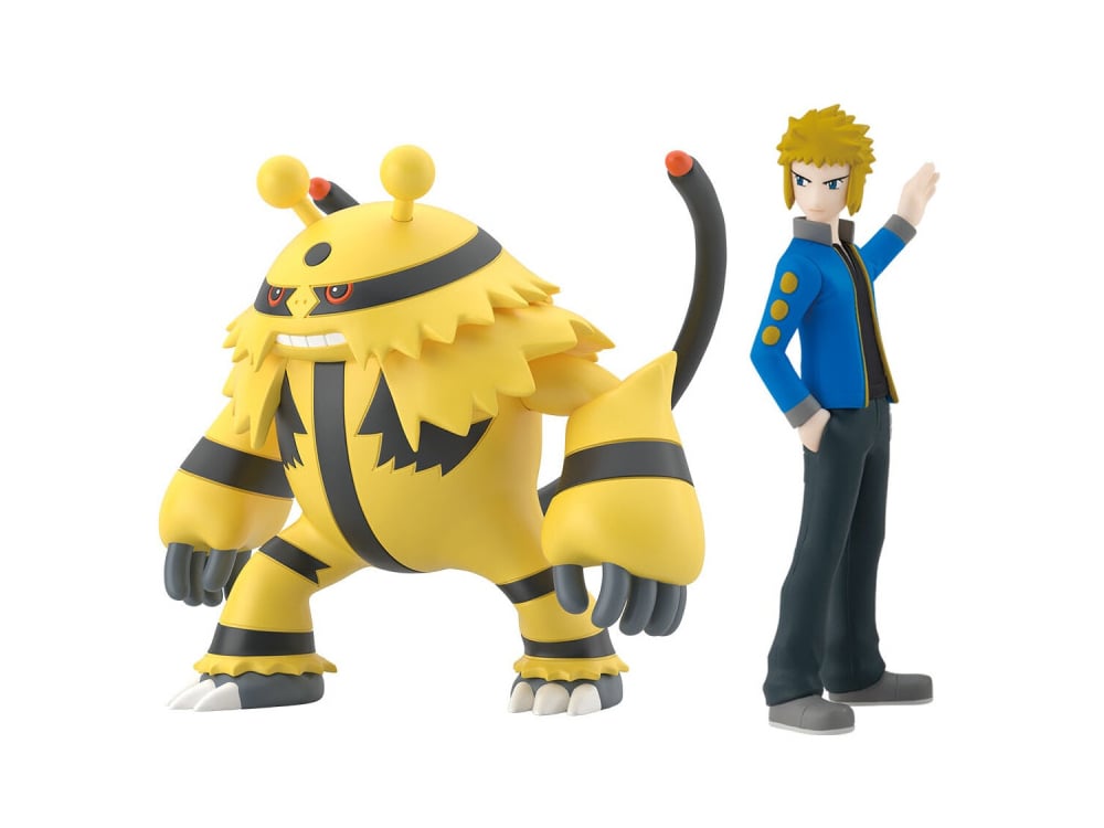 Pokemon Scale World Sinnoh Region Volkner & Electivire Two-Pack (Reissue) Gallery Image 1