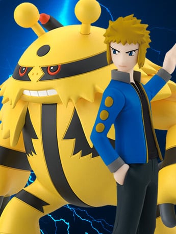 Pokemon Scale World Sinnoh Region Volkner & Electivire Two-Pack (Reissue) Gallery Image 2