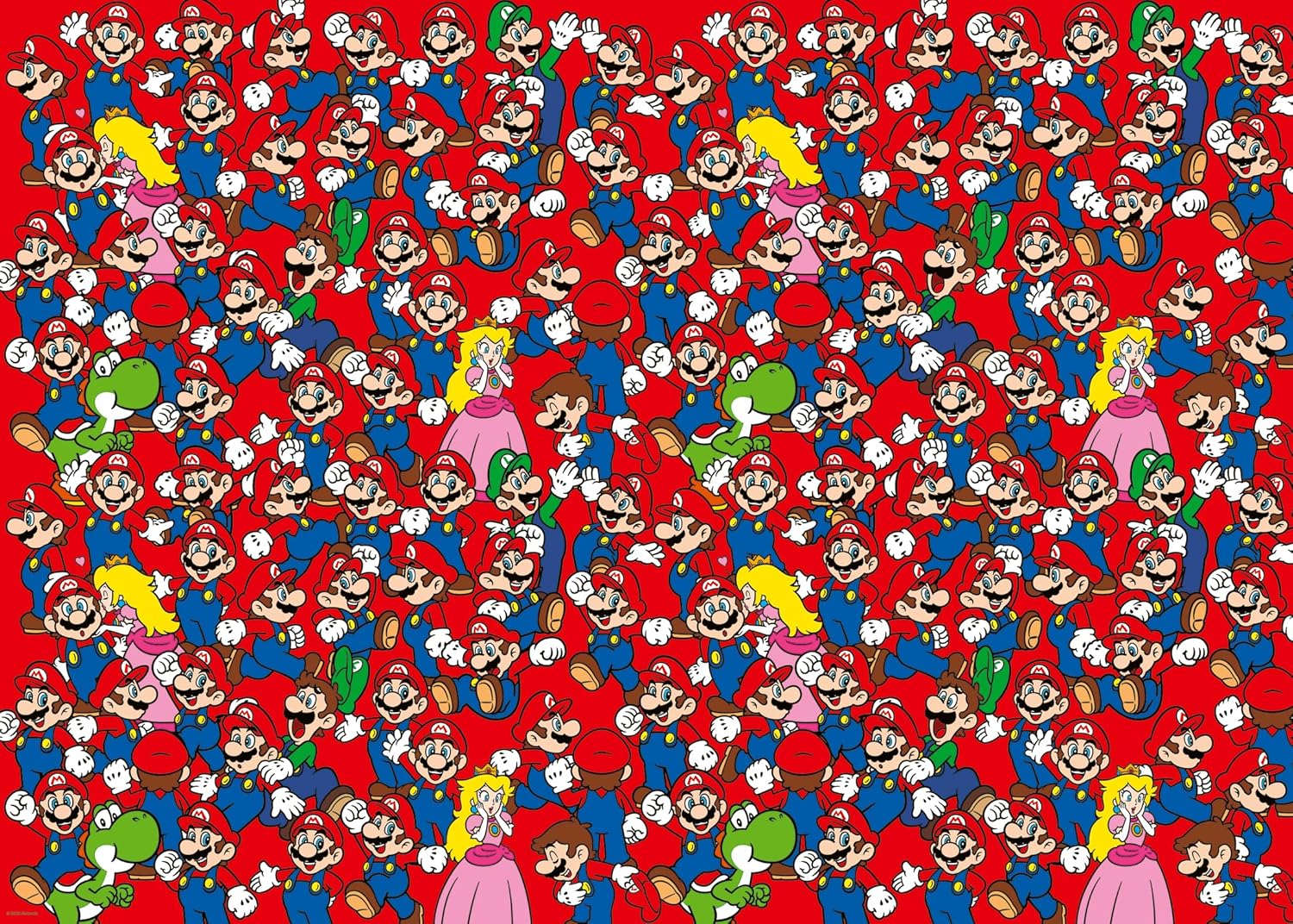 Super Mario Bros Challenge 1000-Piece Puzzle Gallery Image 3