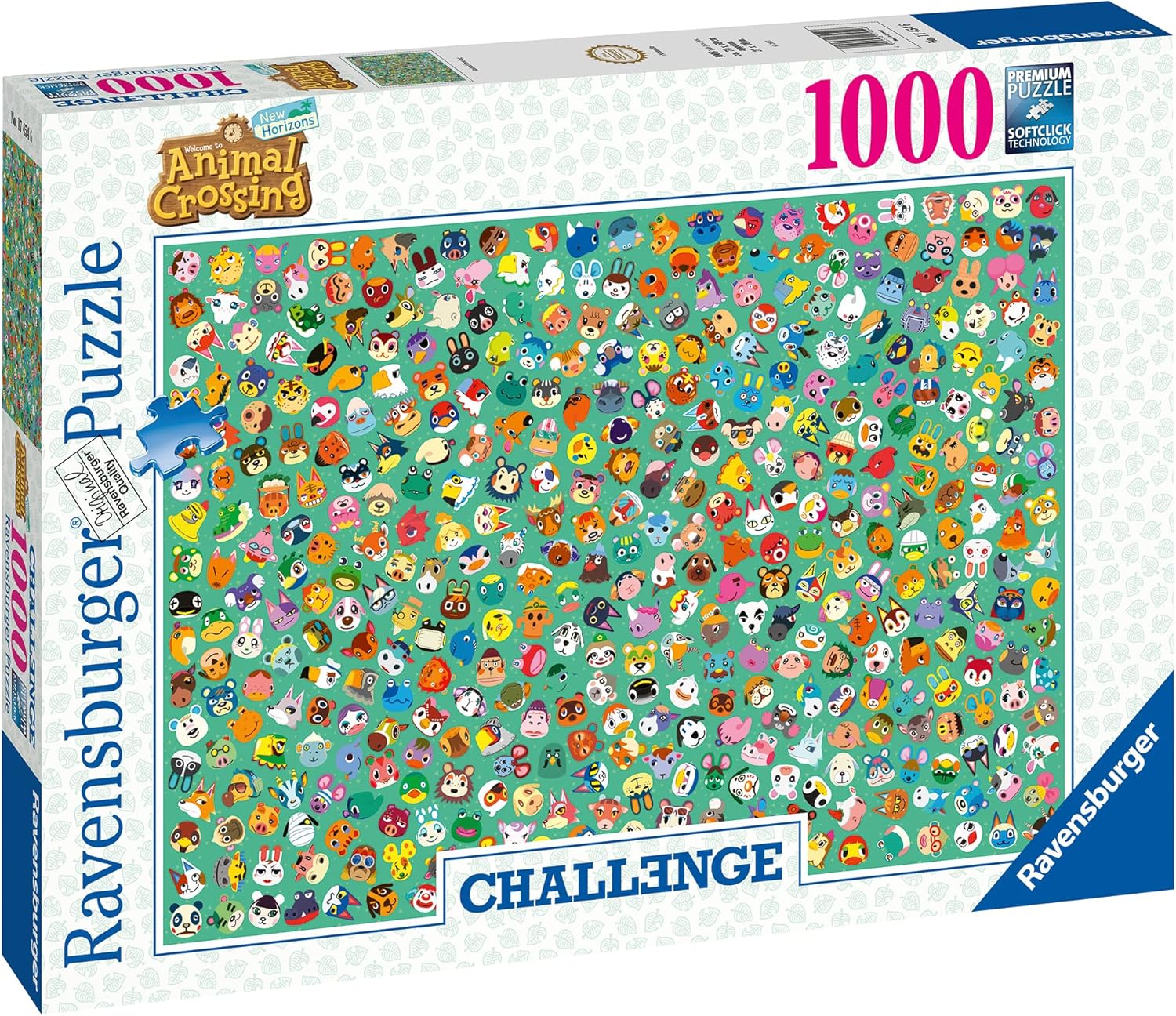 Animal Crossing Challenge 1000-Piece Puzzle Gallery Image 3