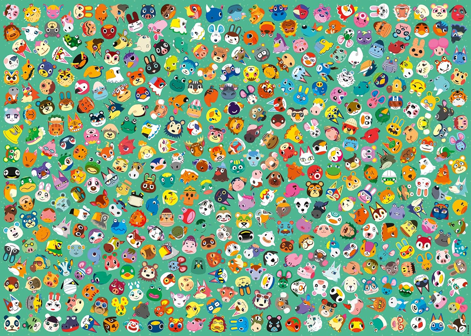 Animal Crossing Challenge 1000-Piece Puzzle Gallery Image 4