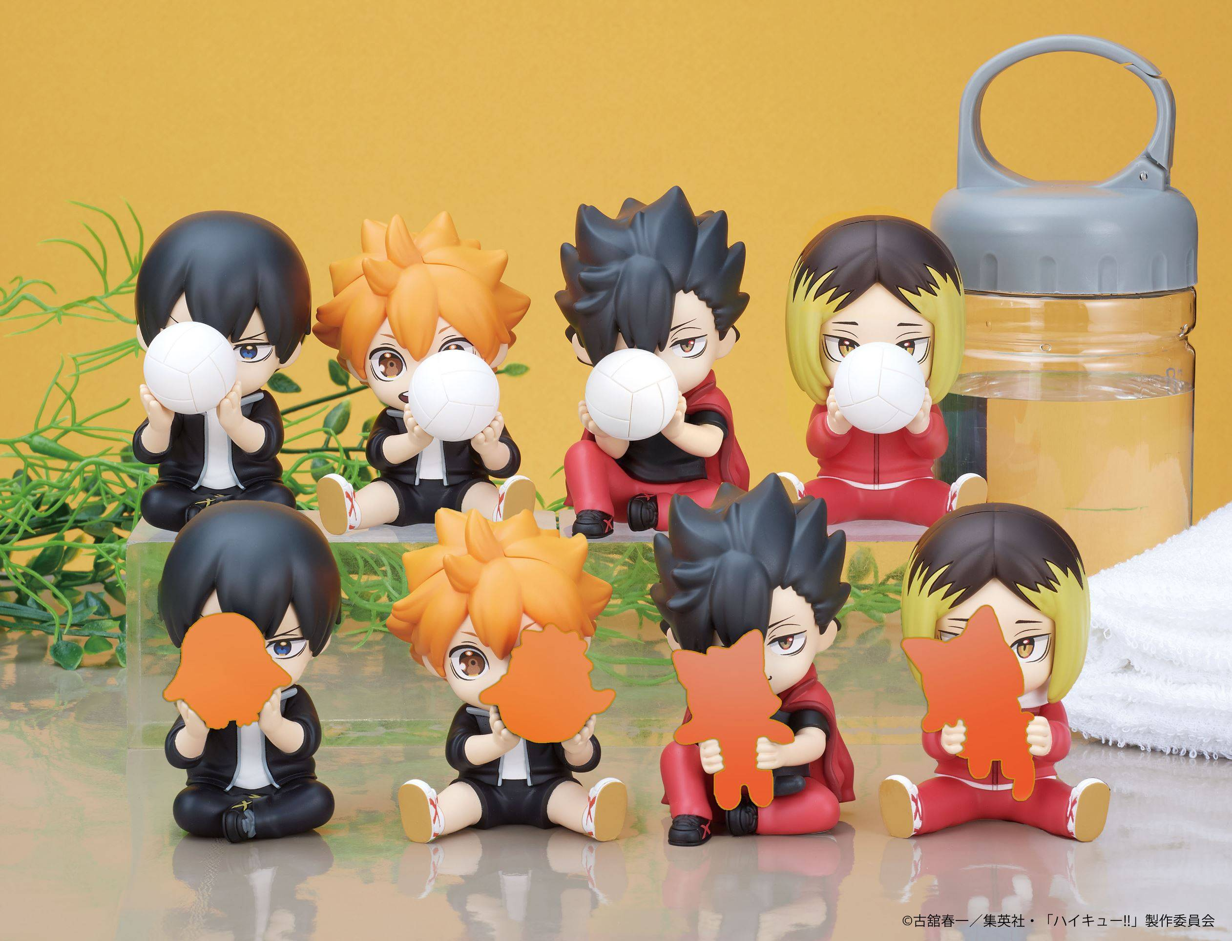 Haikyu!! Perihapi! Kakurenbo Karasuno High & Nekoma High Random Figure Gallery Image 3