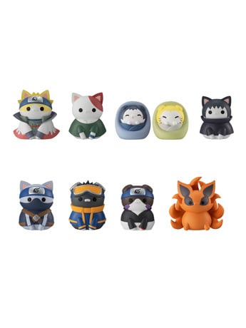 Naruto: Shippuden Nyaruto! Mega Cat Project Once Upon a Time in Konoha Village Box of 8 Random Figures (Reissue) Gallery Image 2