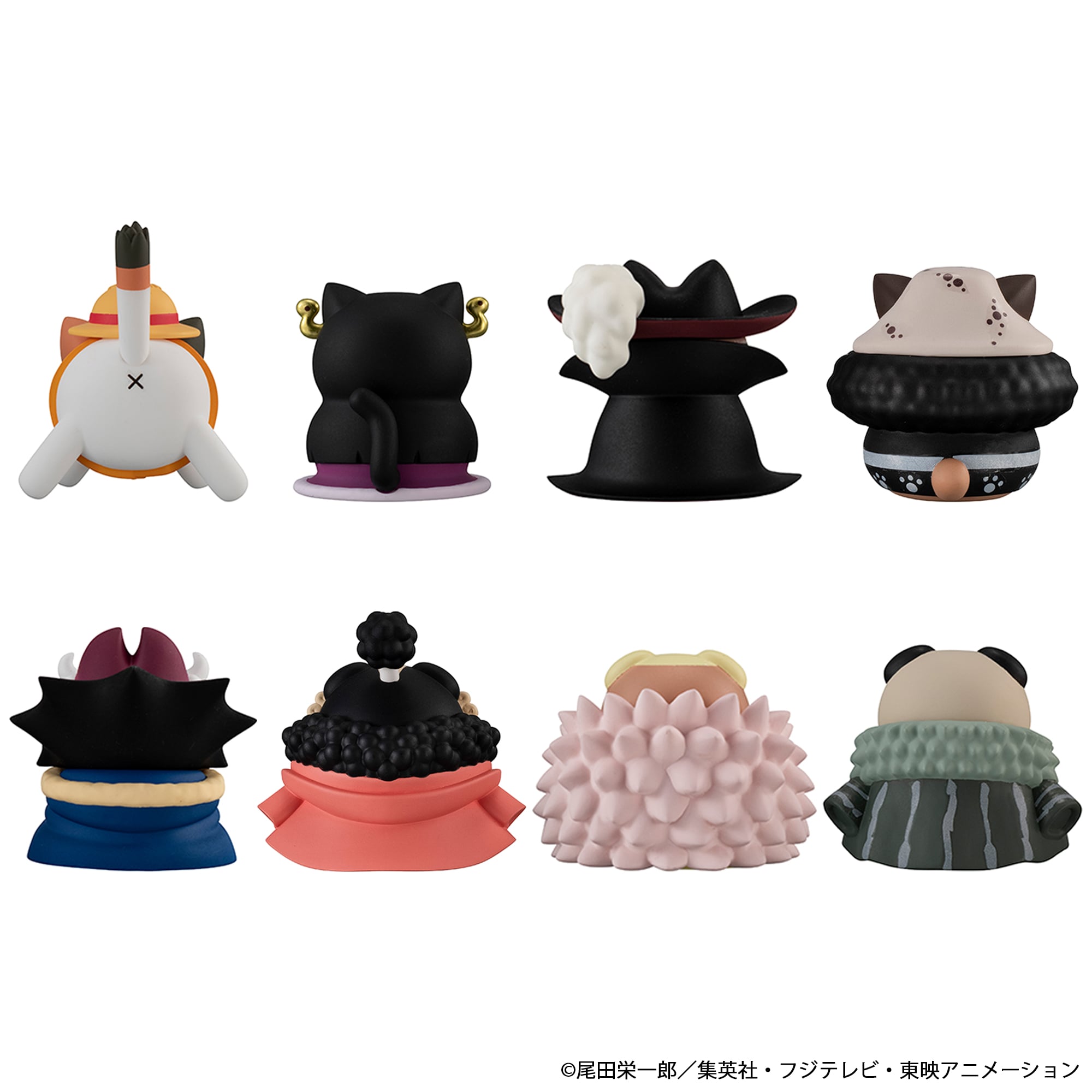 One Piece Mega Cat Project Nyan Piece Nyan! Luffy & the Seven Warlords of the Sea Ver. Box of 8 Random Figures (Reissue) Gallery Image 5