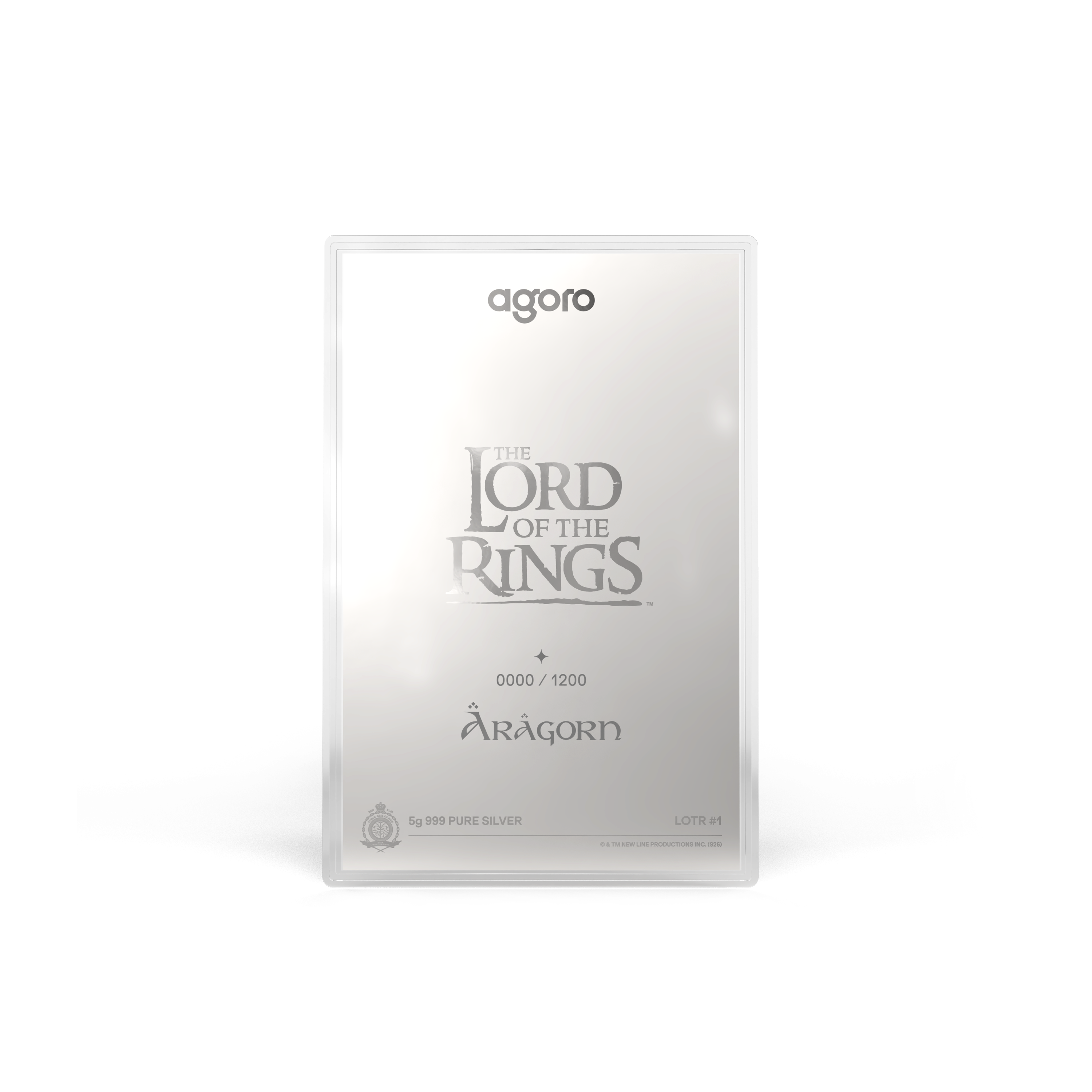 2026 Niue The Lord of the Rings Guardians of the Fellowship 5g Precious Metal Collectible Blind Box Gallery Image 8