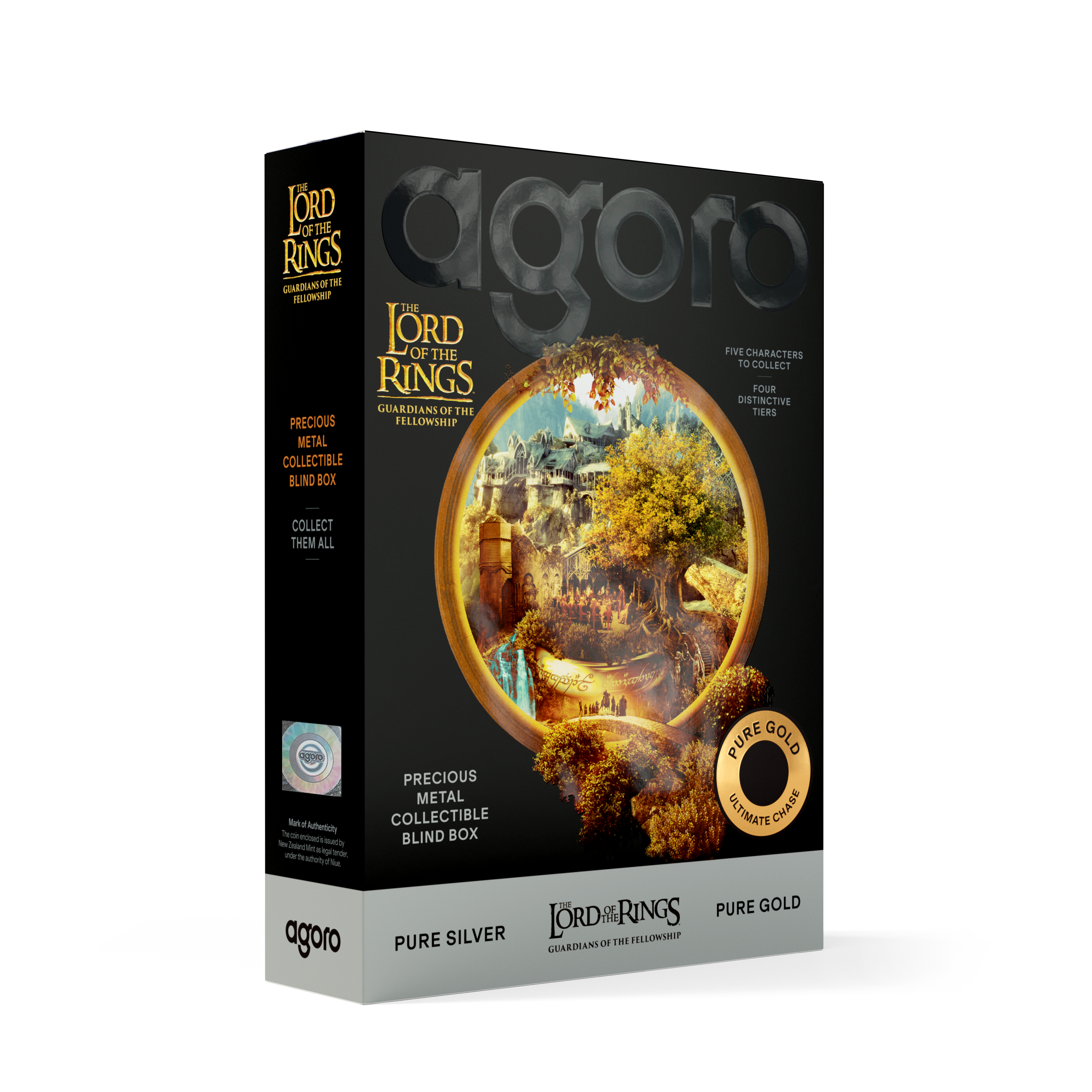 2026 Niue The Lord of the Rings Guardians of the Fellowship 5g Precious Metal Collectible Blind Box Gallery Image 4