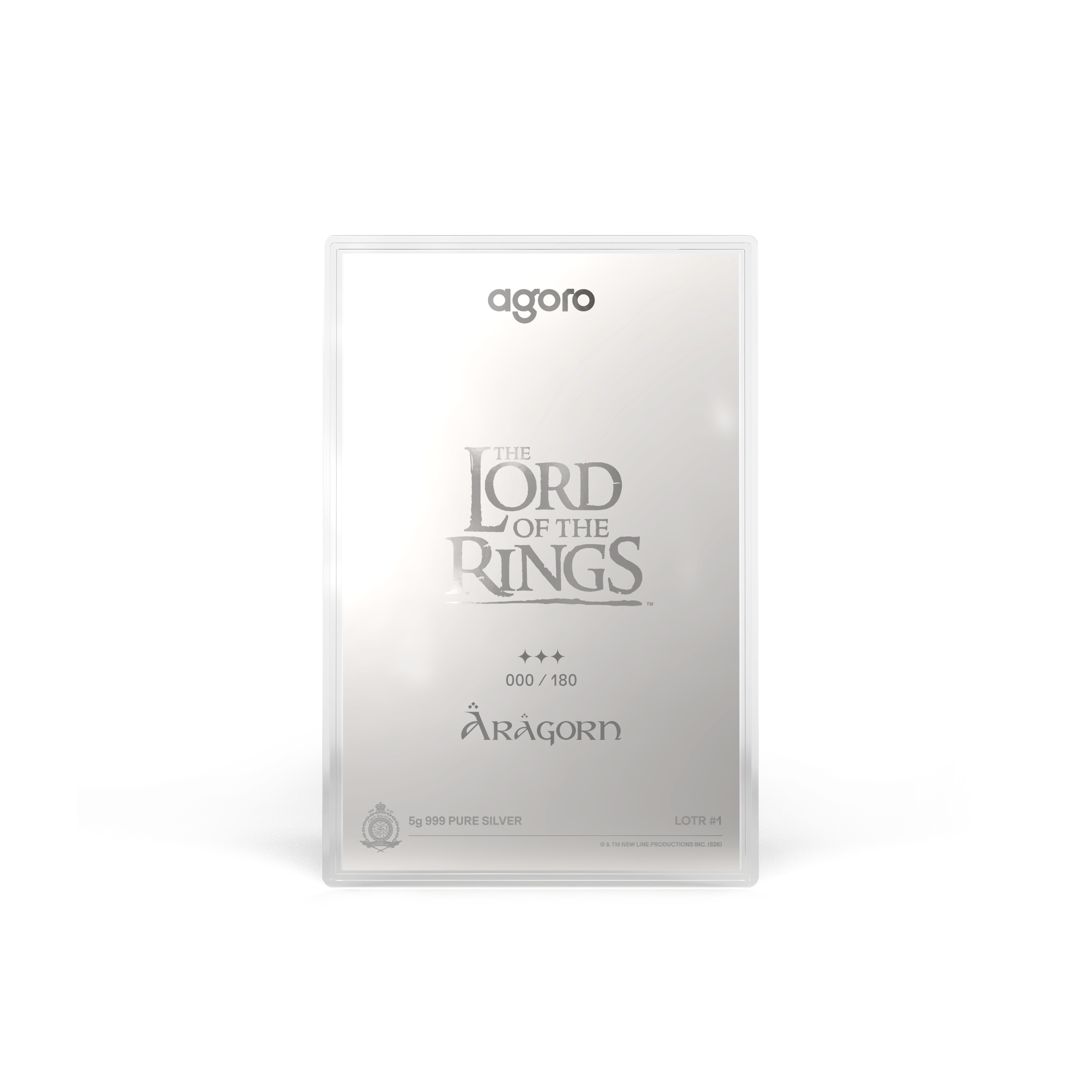 2026 Niue The Lord of the Rings Guardians of the Fellowship 5g Precious Metal Collectible Blind Box Gallery Image 20