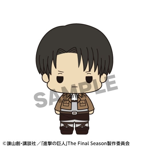 Attack on Titan Chokorin Collection Attack on Titan Box of 6 Random Figures Gallery Image 7