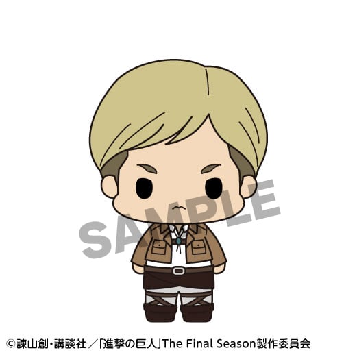 Attack on Titan Chokorin Collection Attack on Titan Box of 6 Random Figures Gallery Image 9