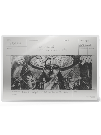 Image of 2026 Niue Star Wars Darth Vader Trench Run Limited Edition 1 oz Silver Foil