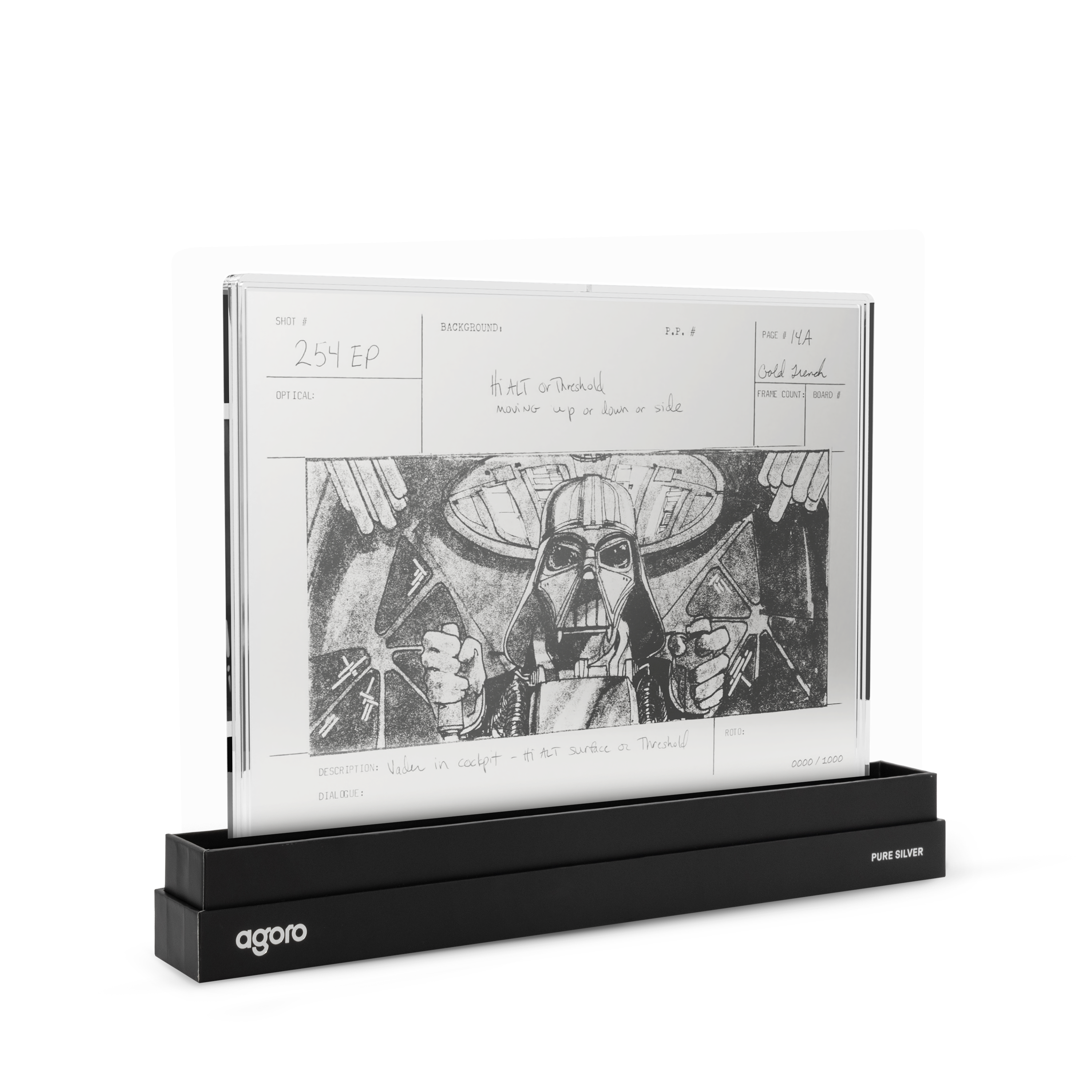 2026 Niue Star Wars Darth Vader Trench Run Limited Edition 1 oz Silver Foil Gallery Image 10