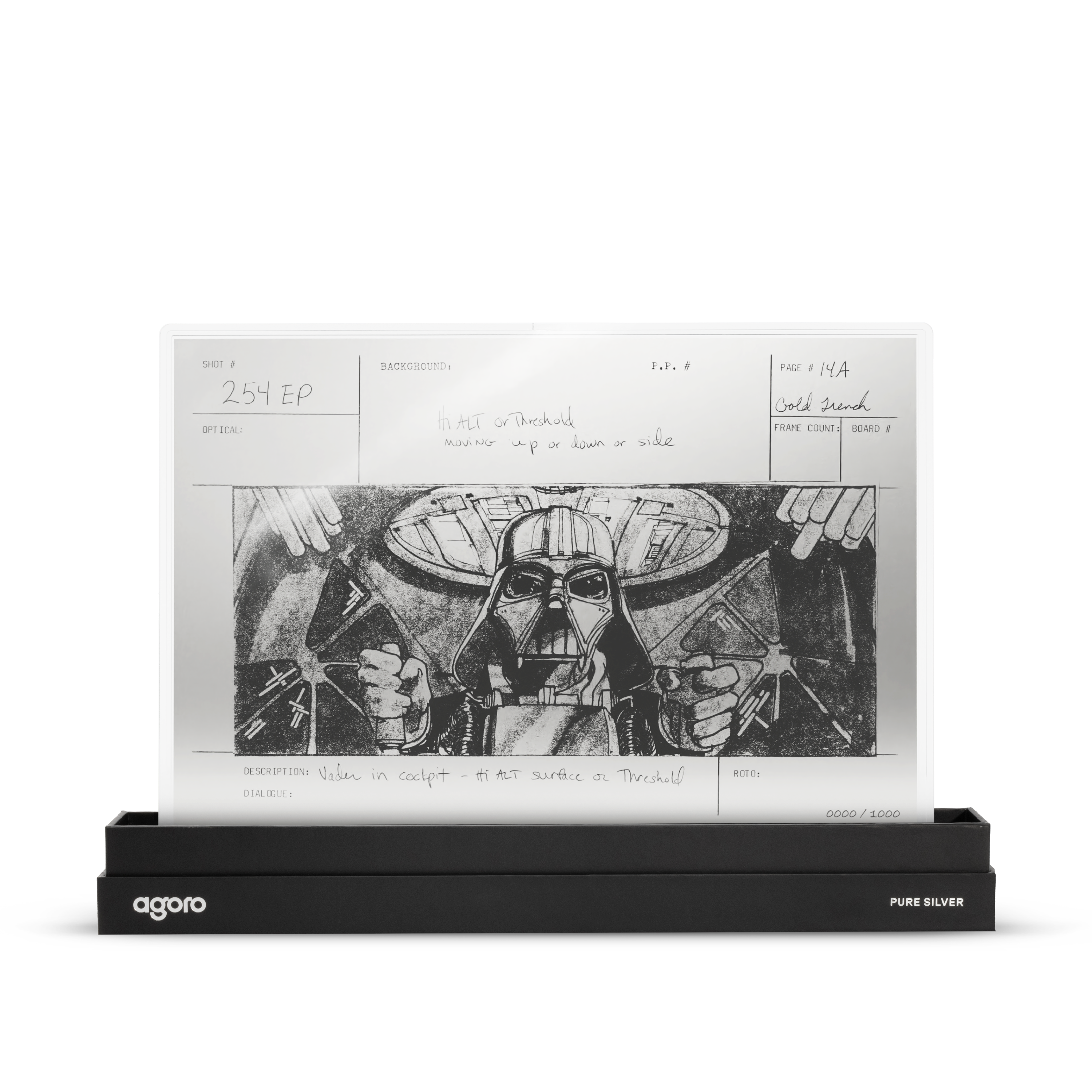 2026 Niue Star Wars Darth Vader Trench Run Limited Edition 1 oz Silver Foil Gallery Image 9