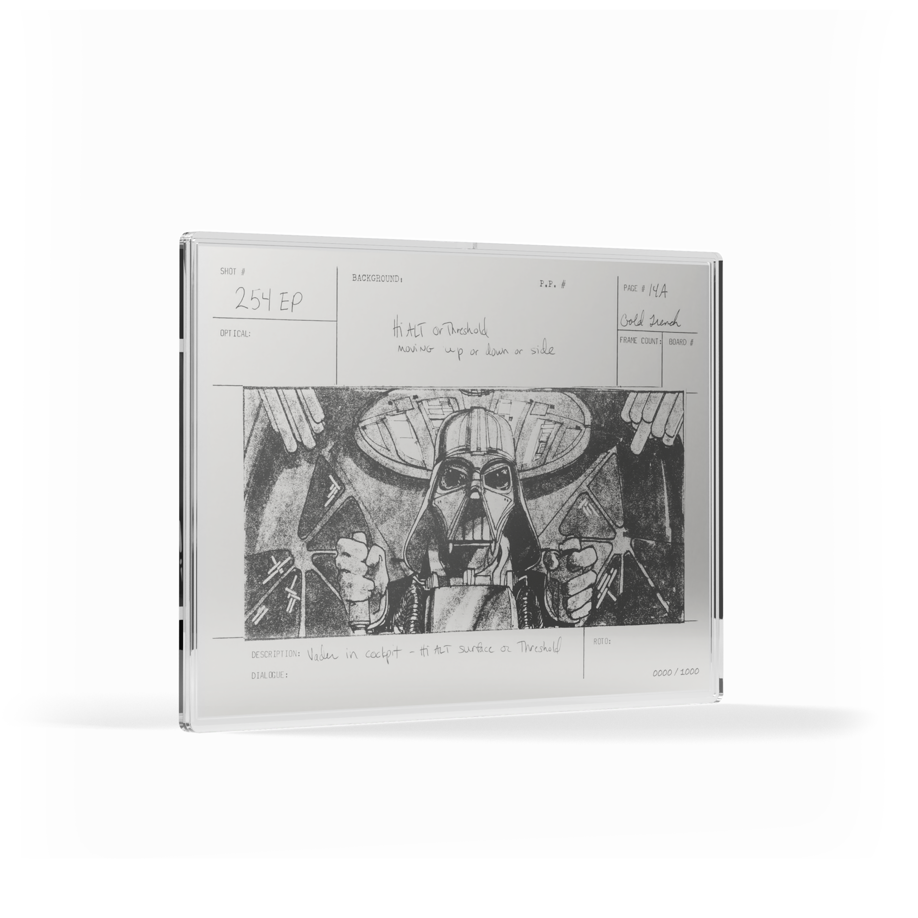2026 Niue Star Wars Darth Vader Trench Run Limited Edition 1 oz Silver Foil Gallery Image 4