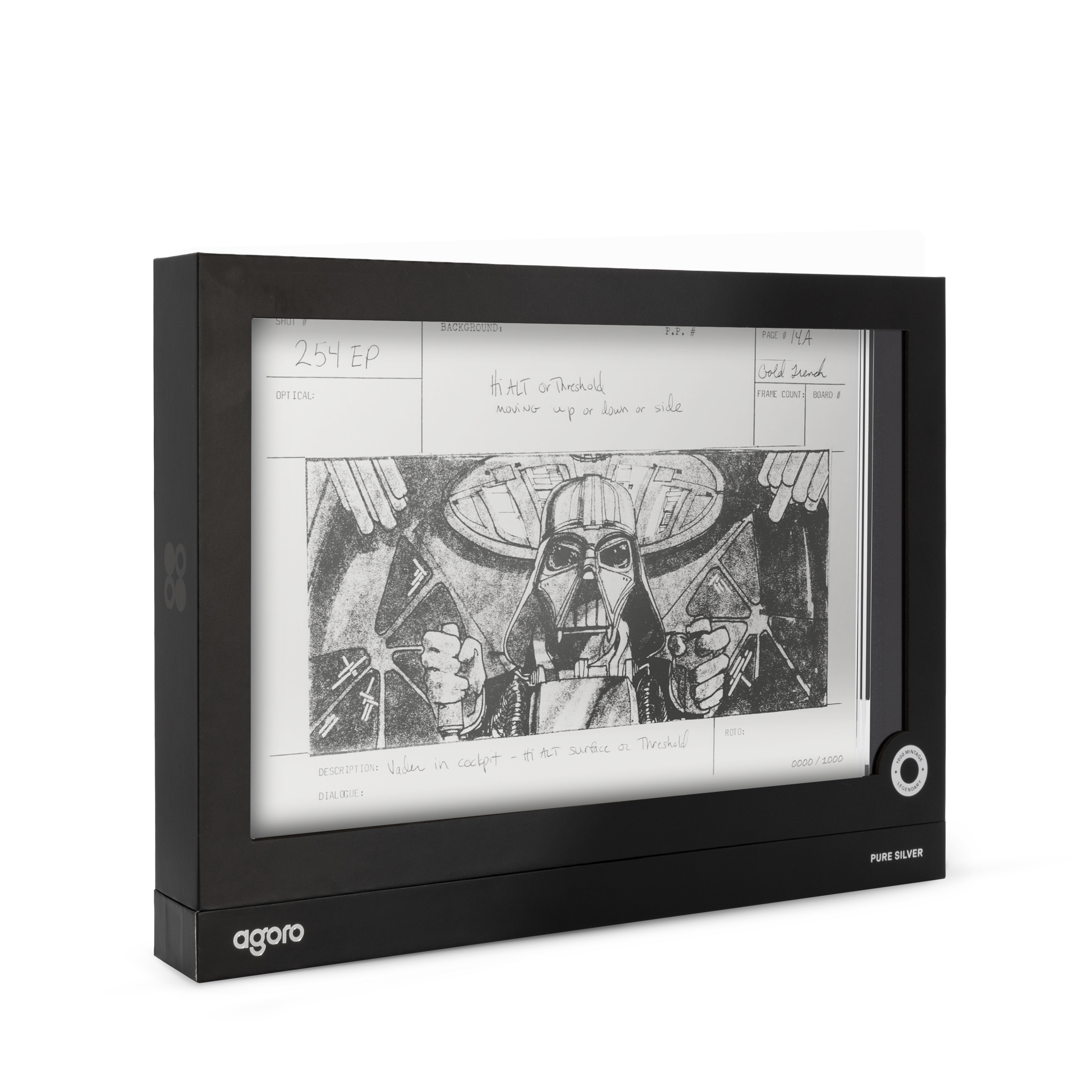 2026 Niue Star Wars Darth Vader Trench Run Limited Edition 1 oz Silver Foil Gallery Image 8