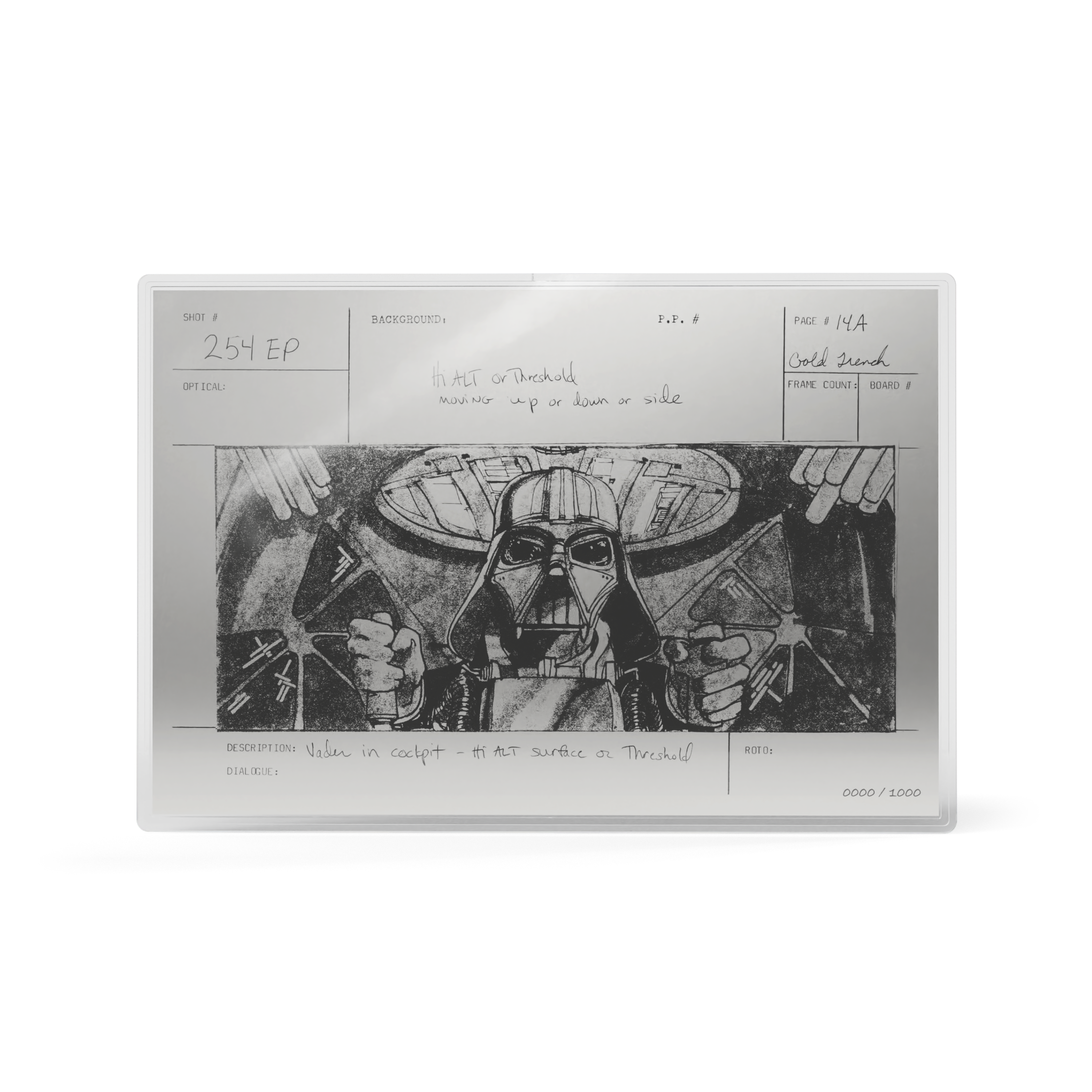 2026 Niue Star Wars Darth Vader Trench Run Limited Edition 1 oz Silver Foil Gallery Image 3