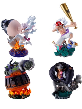 One Piece Logbox Re:Birth Petitrama Egghead 02 Box of 4 Figures Gallery Image 2