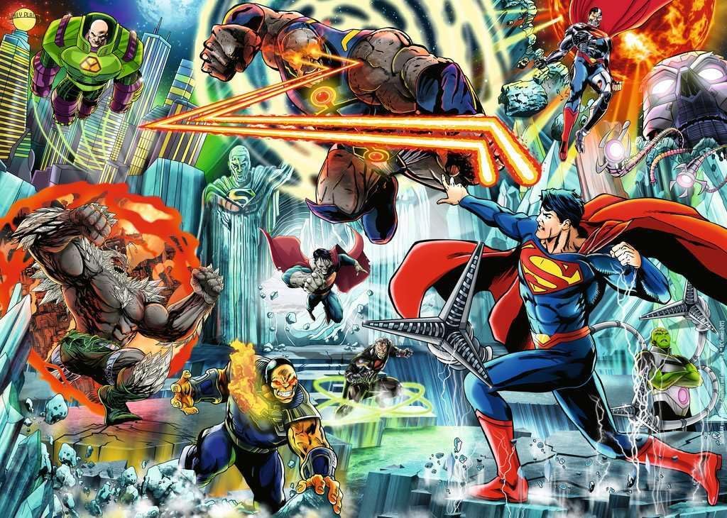 DC Comics Collector's Edition Superman 1000-Piece Puzzle Gallery Image 3