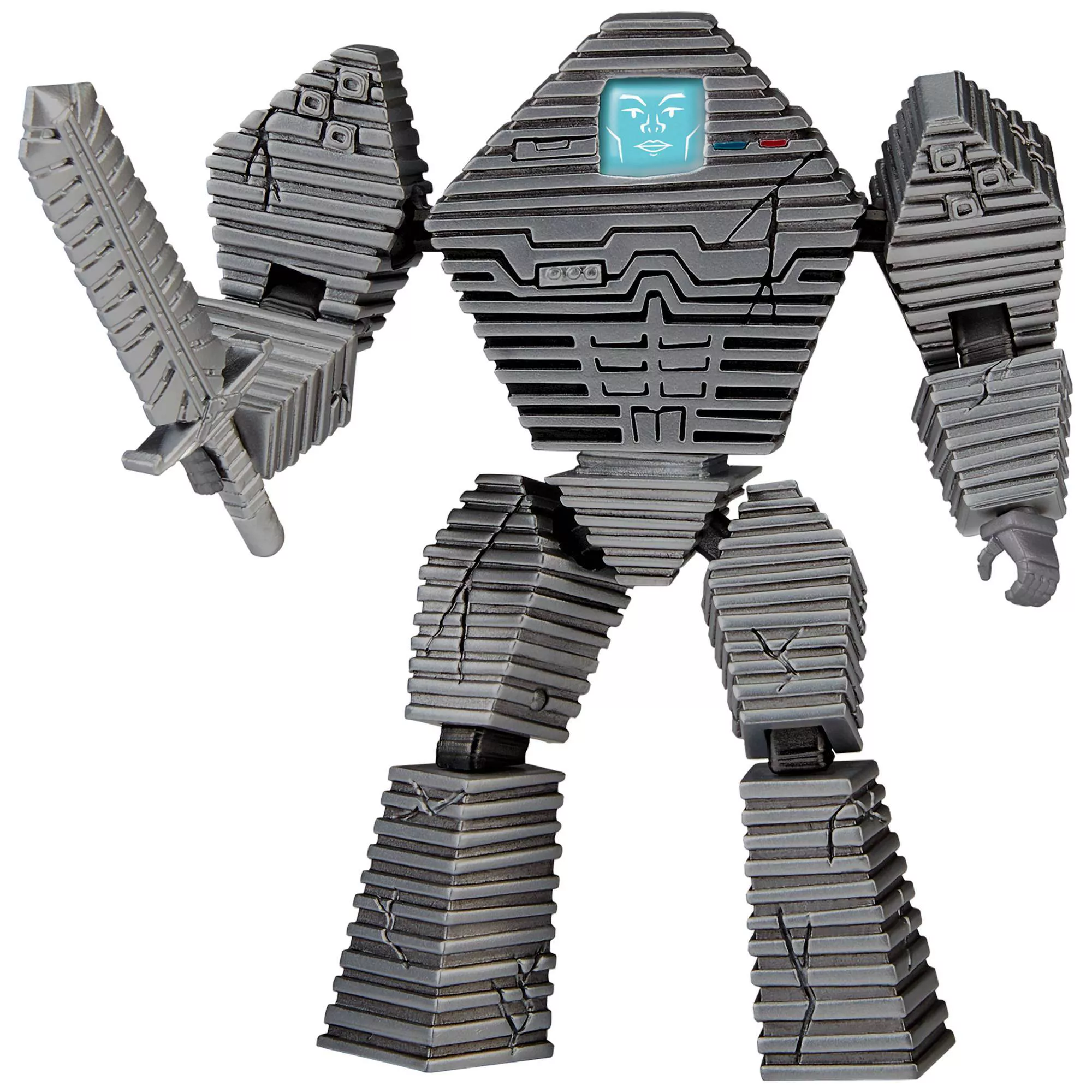 Teenage Mutant Ninja Turtles: Mutant Mayhem Chrome Dome Radical Robot Action Figure Gallery Image 3