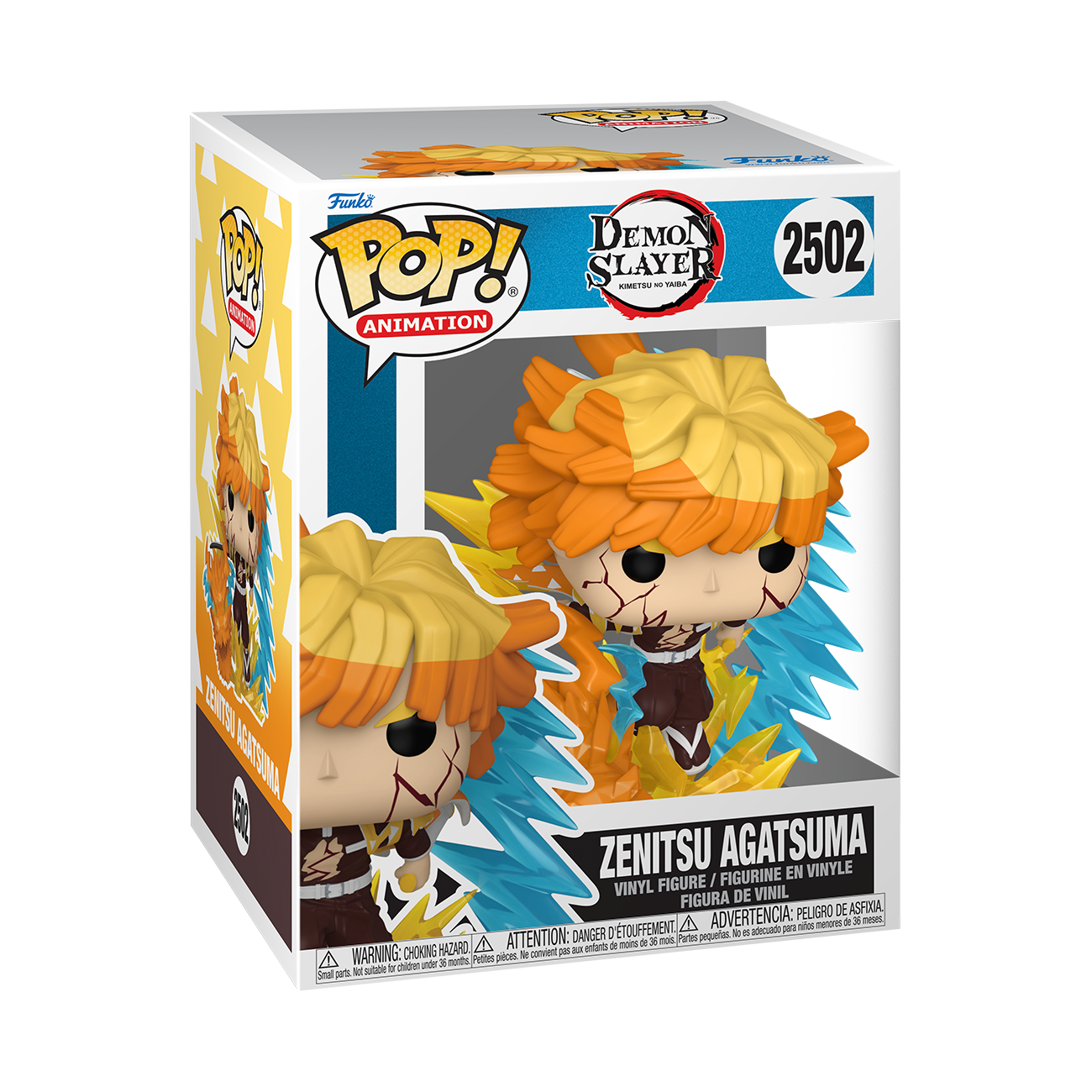 Demon Slayer: Kimetsu no Yaiba Pop! Animation #2502 Zenitsu Agatsuma Gallery Image 3