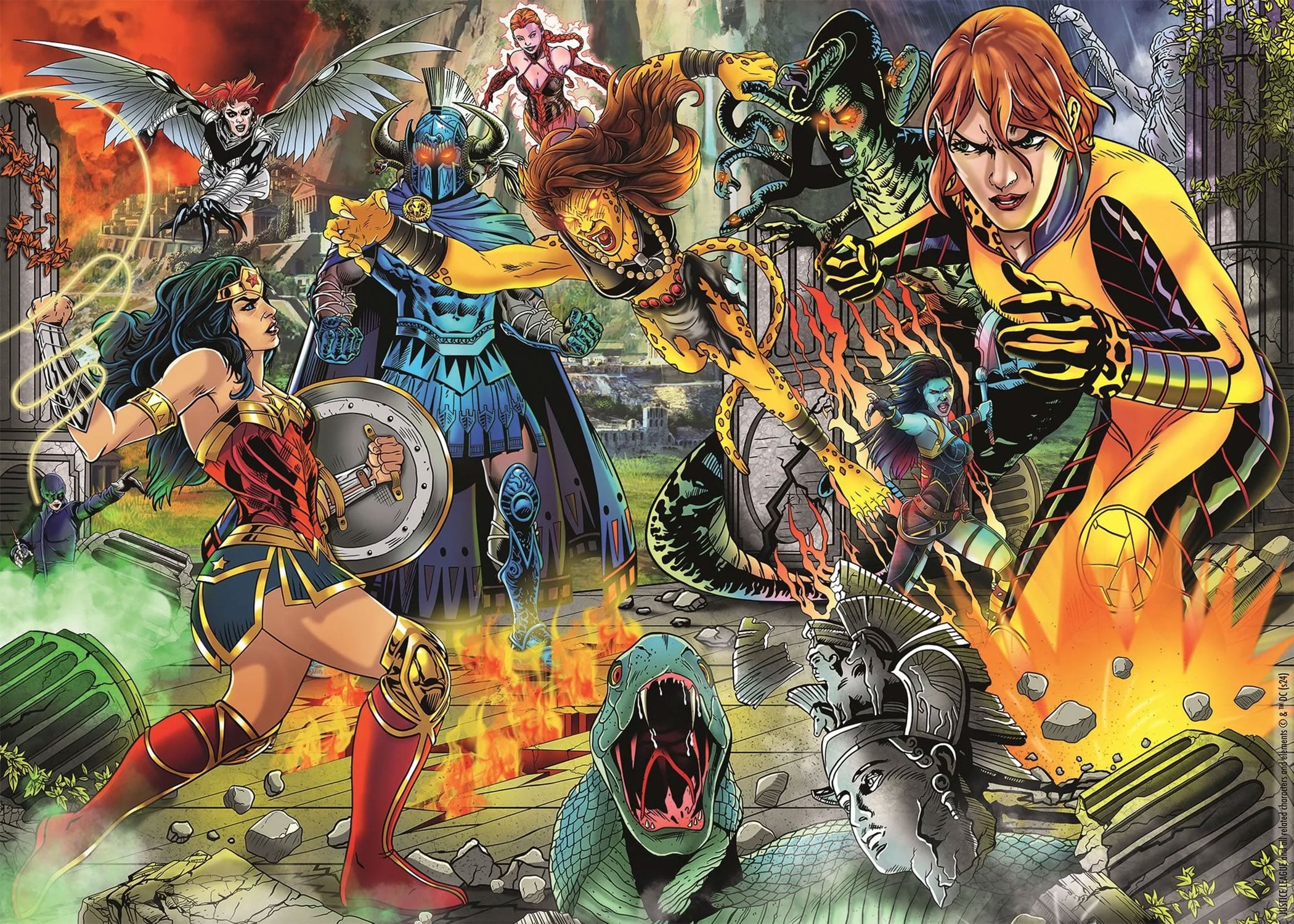 DC Comics Collector's Edition Wonder Woman 1000-Piece Puzzle Gallery Image 5