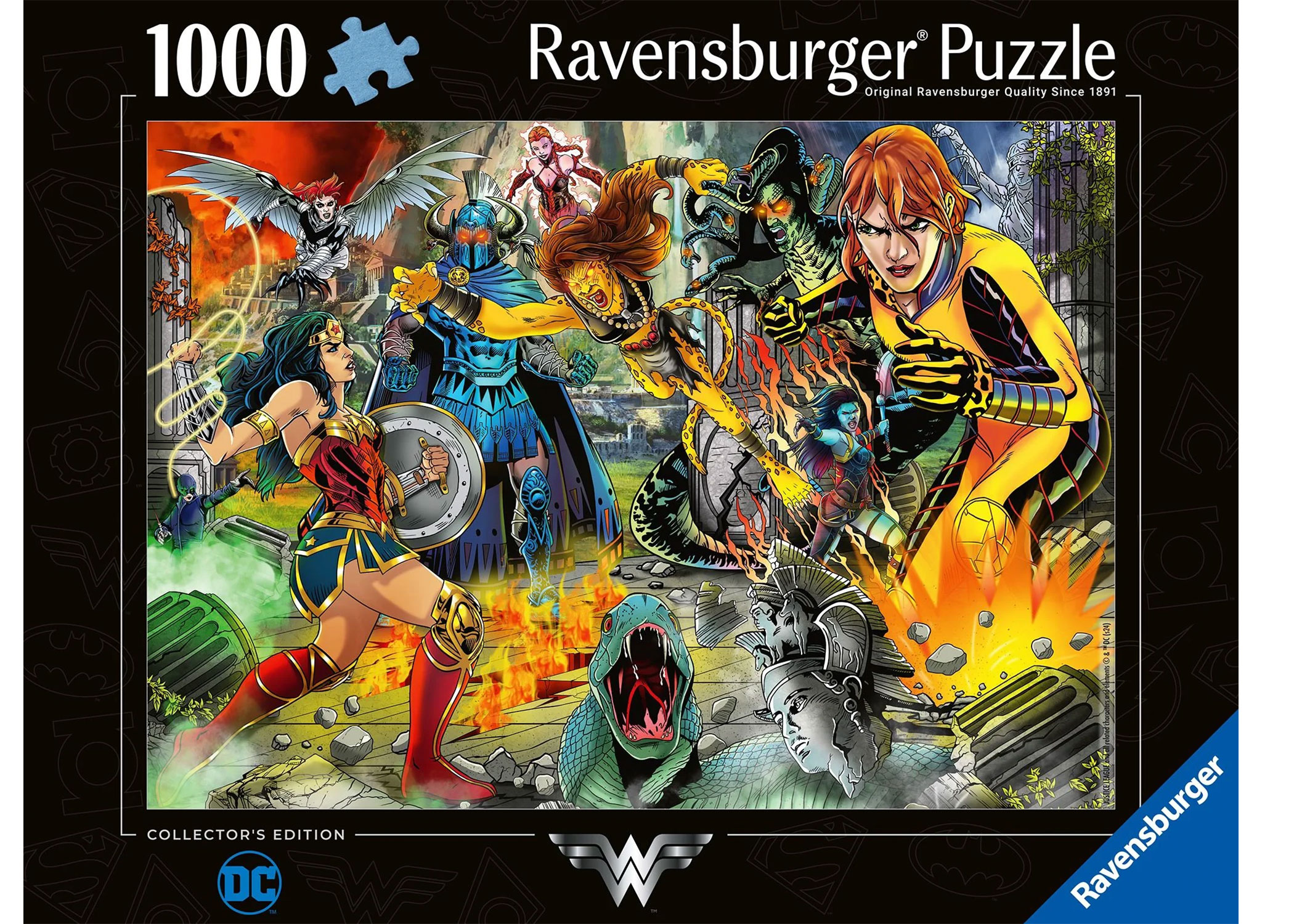 DC Comics Collector's Edition Wonder Woman 1000-Piece Puzzle Gallery Image 3