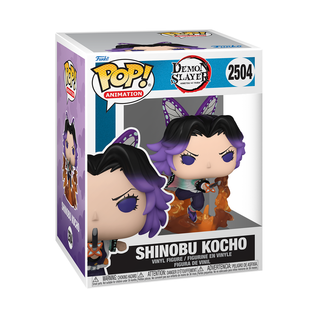 Demon Slayer: Kimetsu no Yaiba Pop! Animation #2504 Shinobu Kocho Gallery Image 3