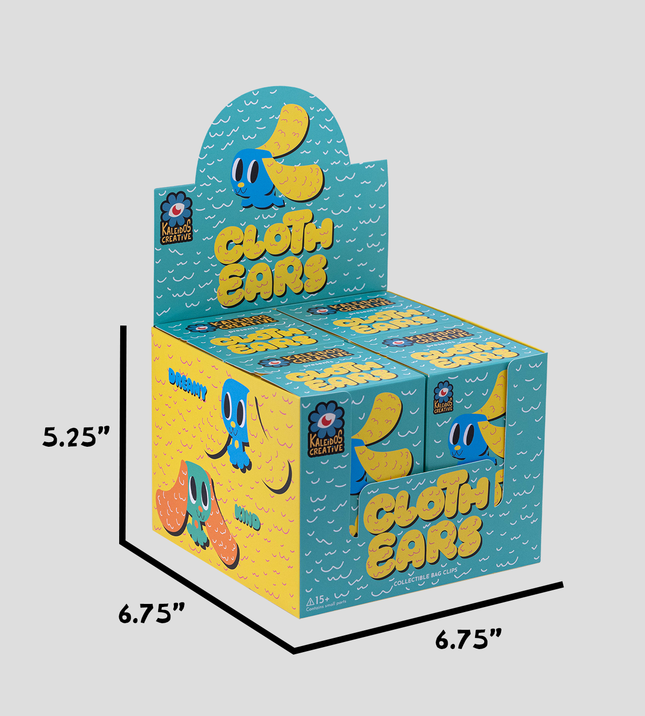 Cloth Ears Box of 4 Keychain Figures Gallery Image 6