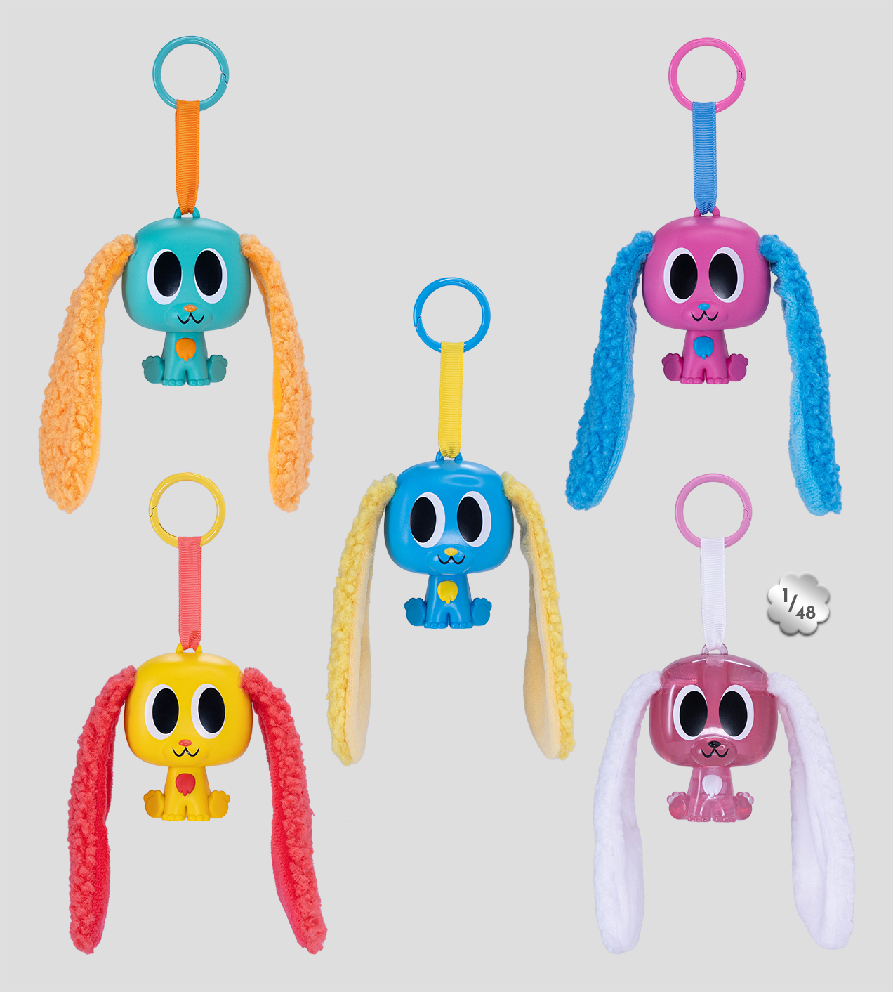 Cloth Ears Box of 4 Keychain Figures Gallery Image 3
