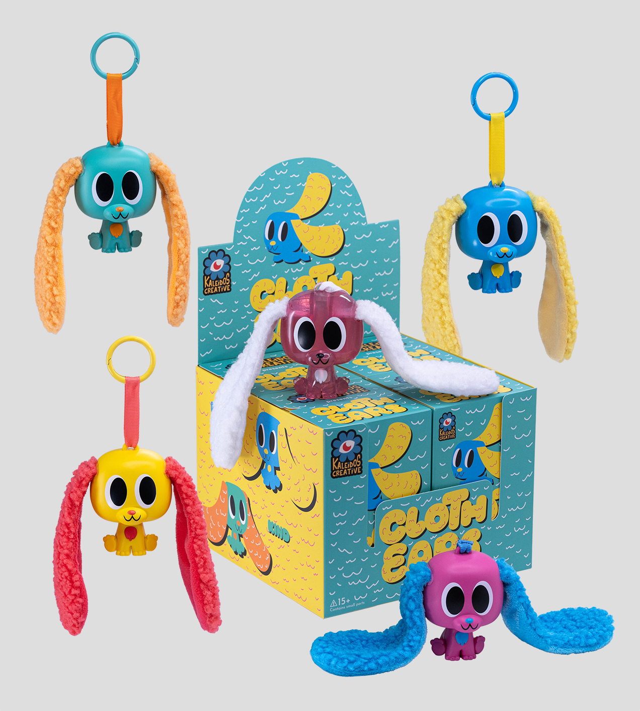 Cloth Ears Box of 4 Keychain Figures Gallery Image 4
