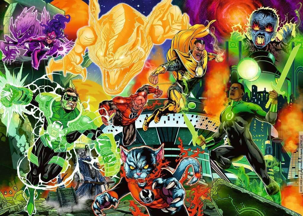 DC Comics Collector's Edition Green Lantern 1000-Piece Puzzle Gallery Image 3