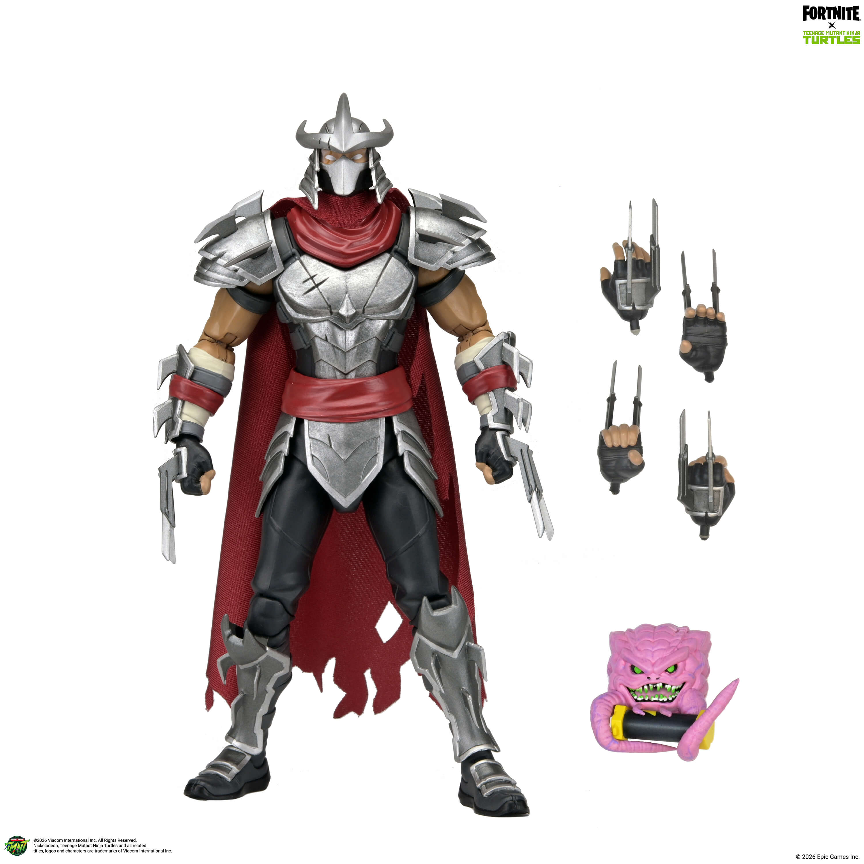 Fortnite x Teenage Mutant Ninja Turtles Shredder Action Figure Gallery Image 13