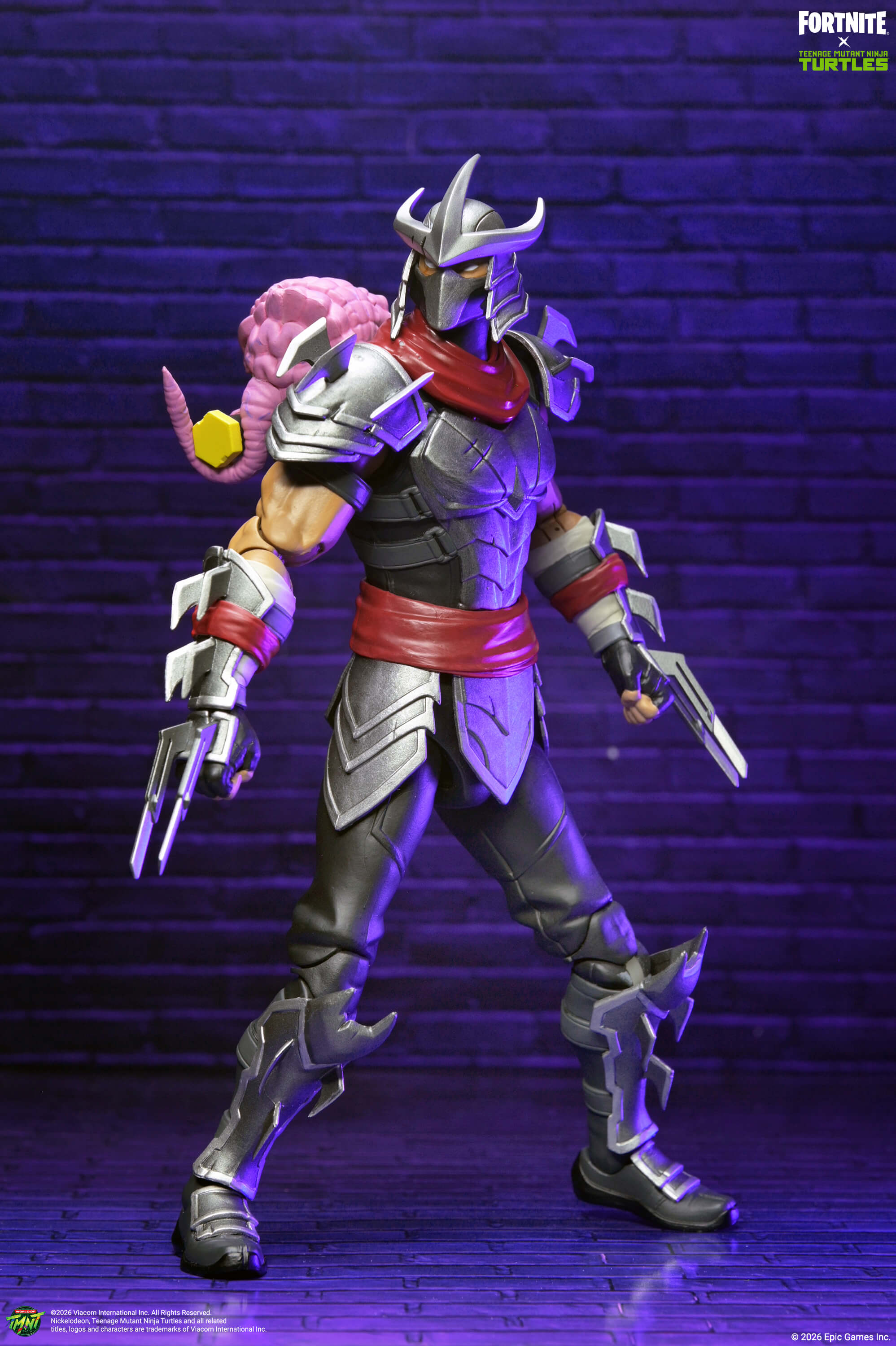 Fortnite x Teenage Mutant Ninja Turtles Shredder Action Figure Gallery Image 9