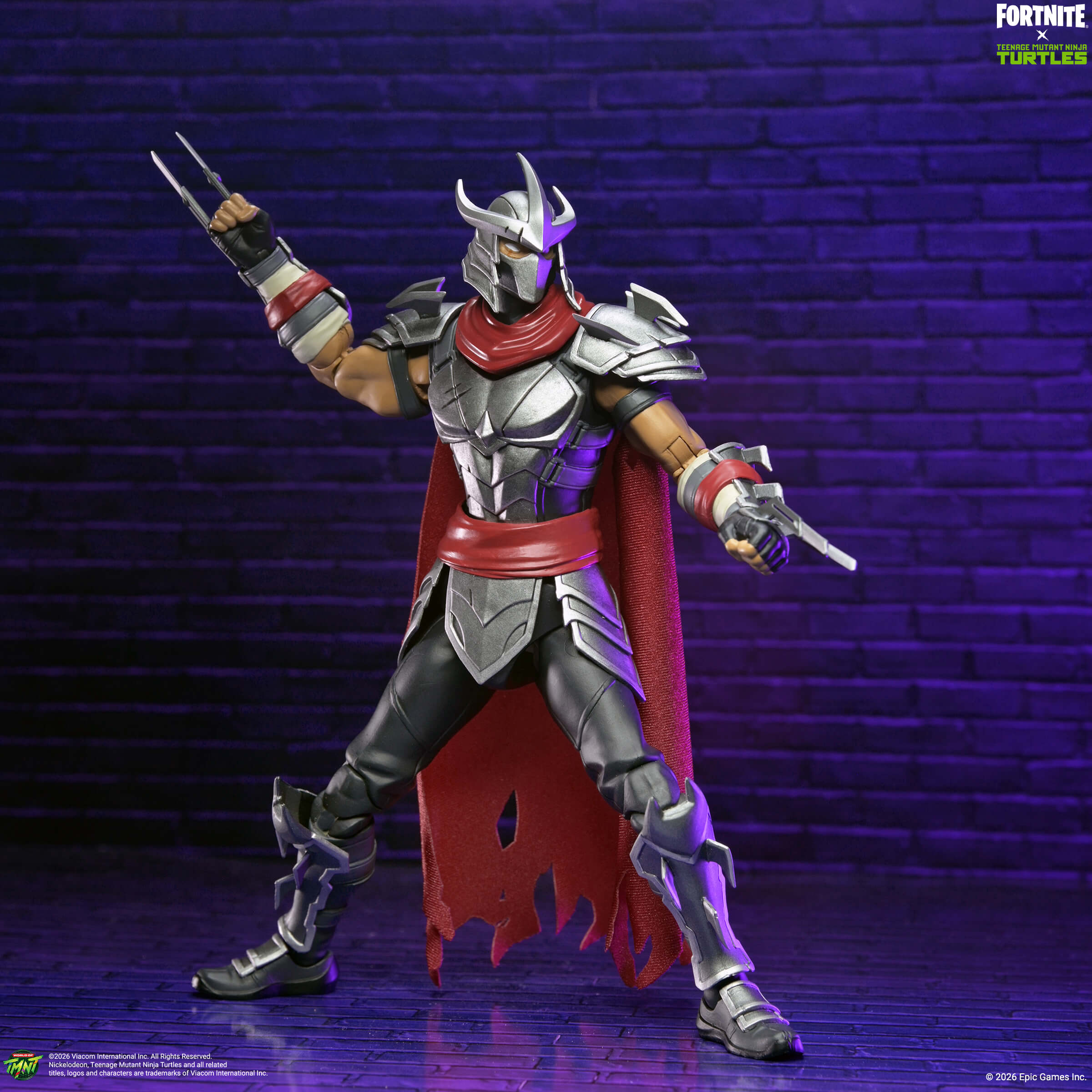 Fortnite x Teenage Mutant Ninja Turtles Shredder Action Figure Gallery Image 7