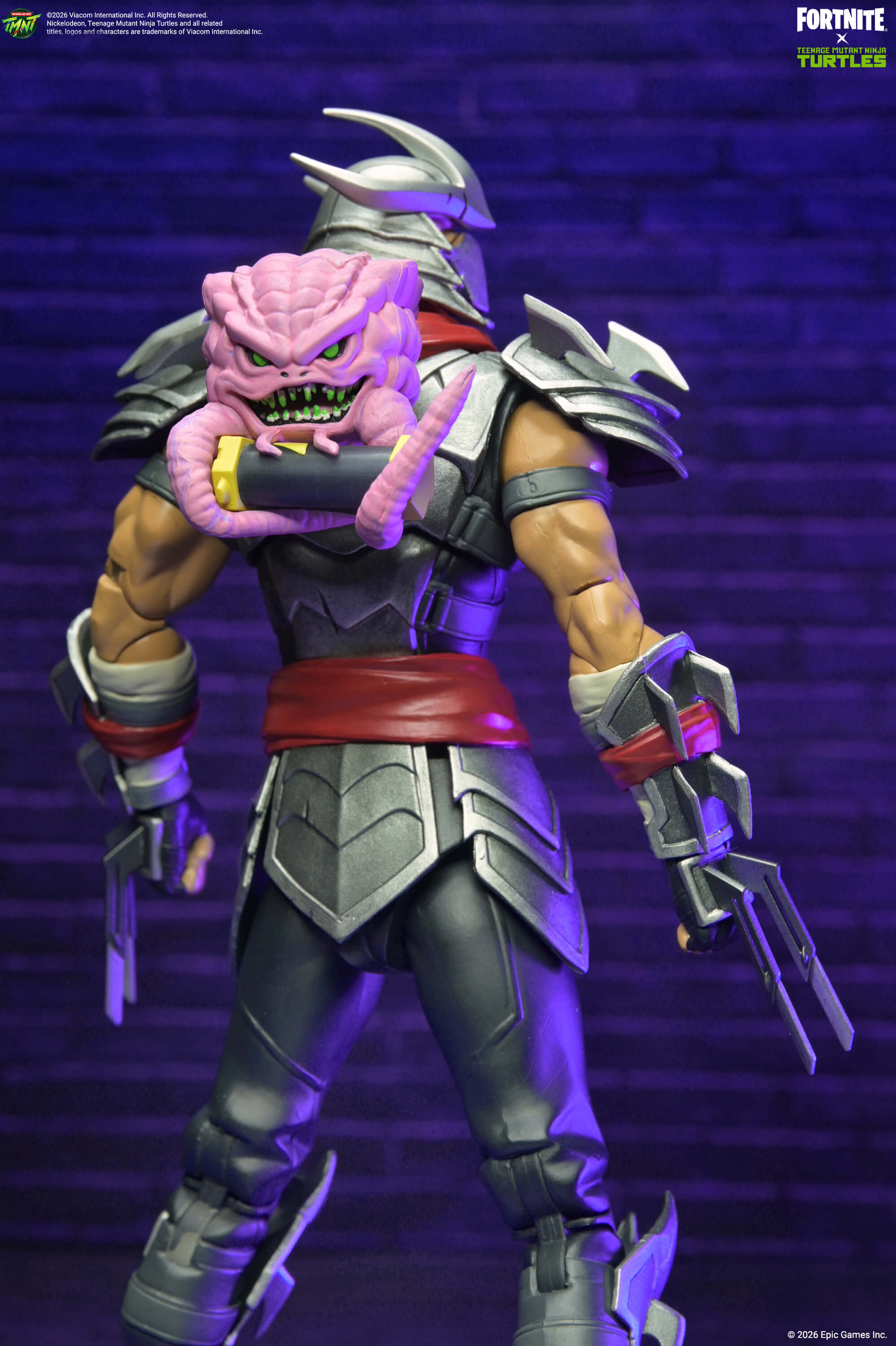 Fortnite x Teenage Mutant Ninja Turtles Shredder Action Figure Gallery Image 11
