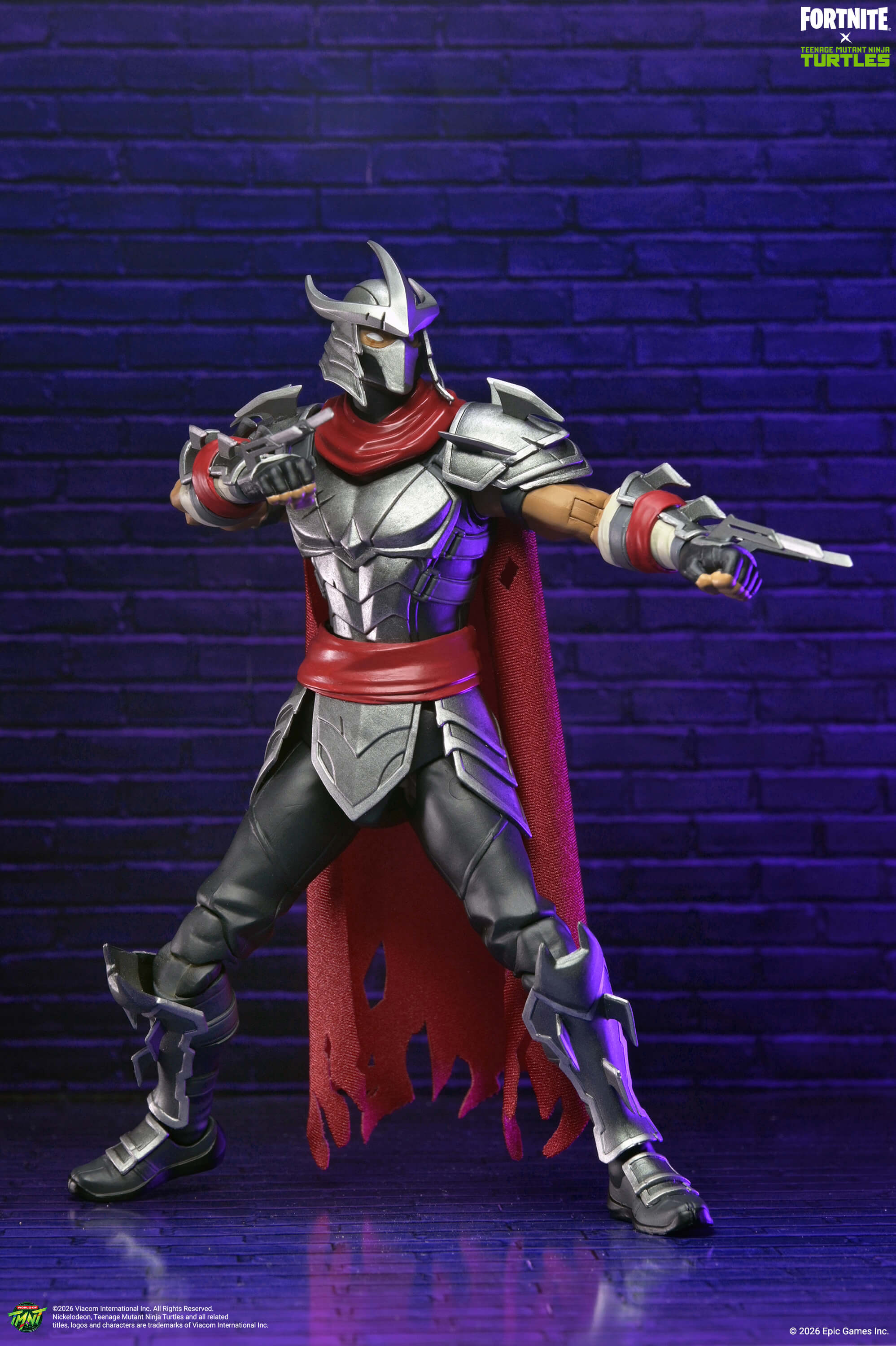 Fortnite x Teenage Mutant Ninja Turtles Shredder Action Figure Gallery Image 6