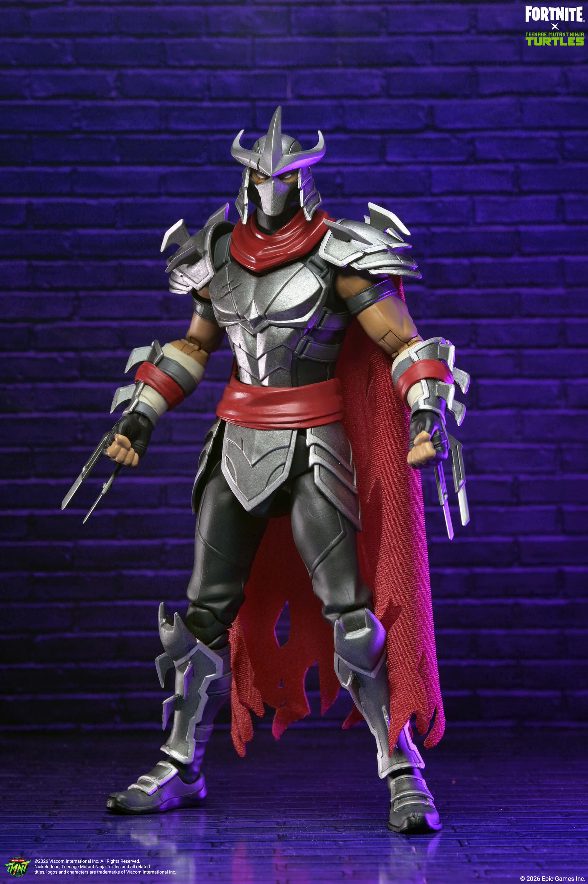 Fortnite x Teenage Mutant Ninja Turtles Shredder Action Figure Gallery Image 4