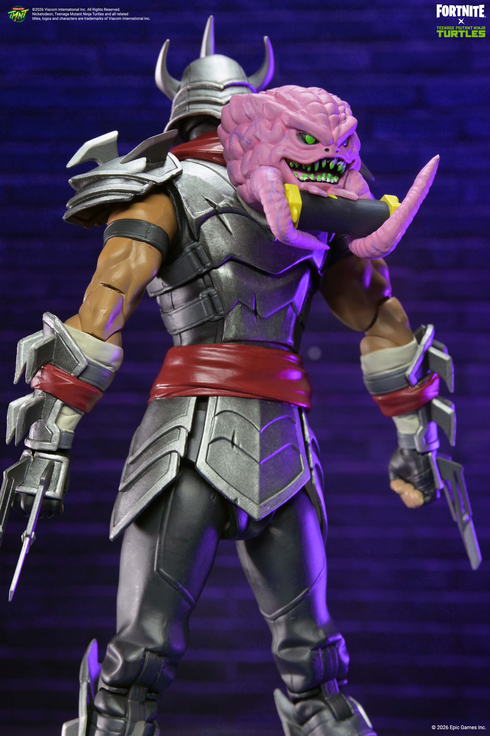Fortnite x Teenage Mutant Ninja Turtles Shredder Action Figure Gallery Image 12