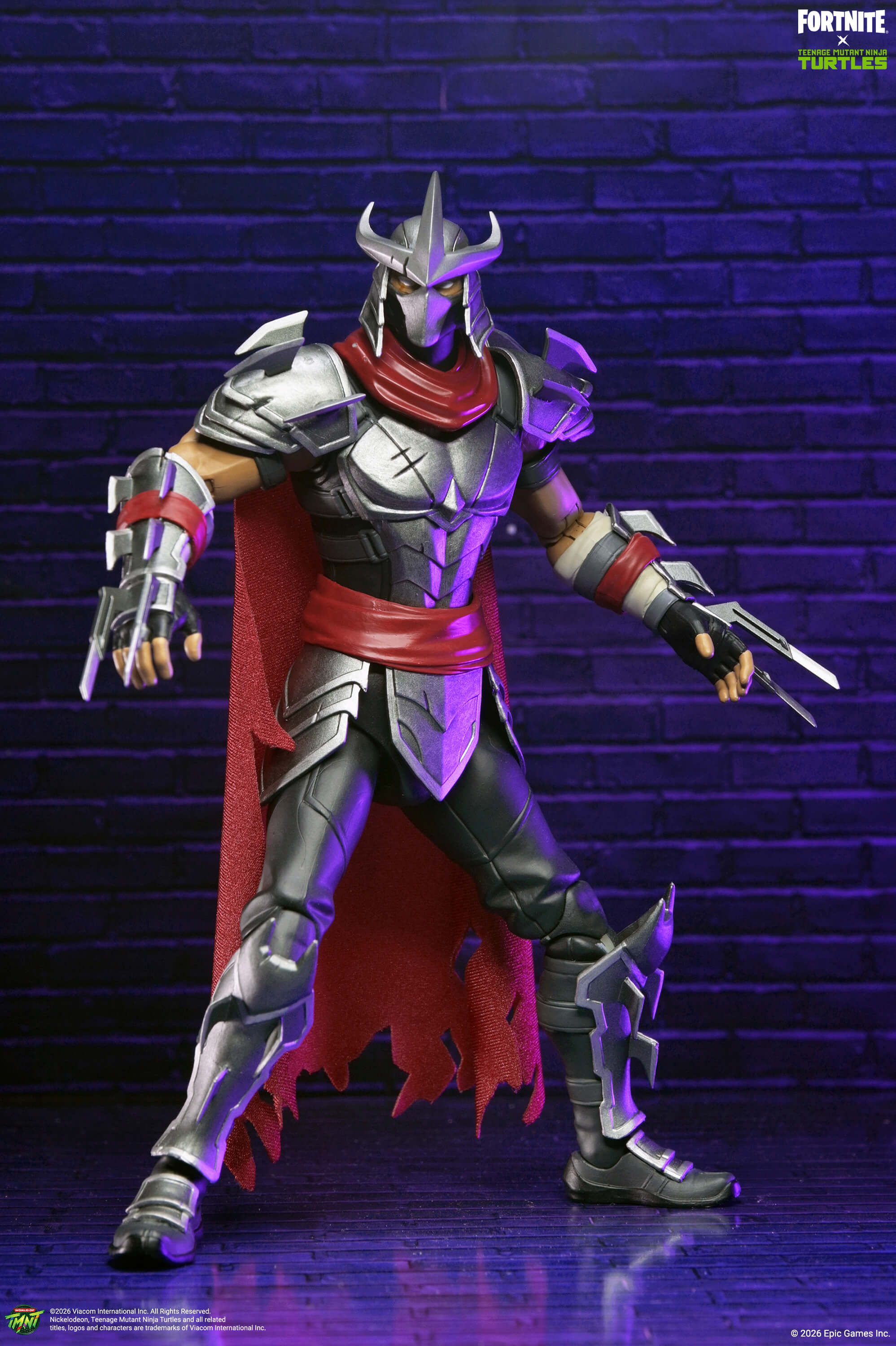 Fortnite x Teenage Mutant Ninja Turtles Shredder Action Figure Gallery Image 5