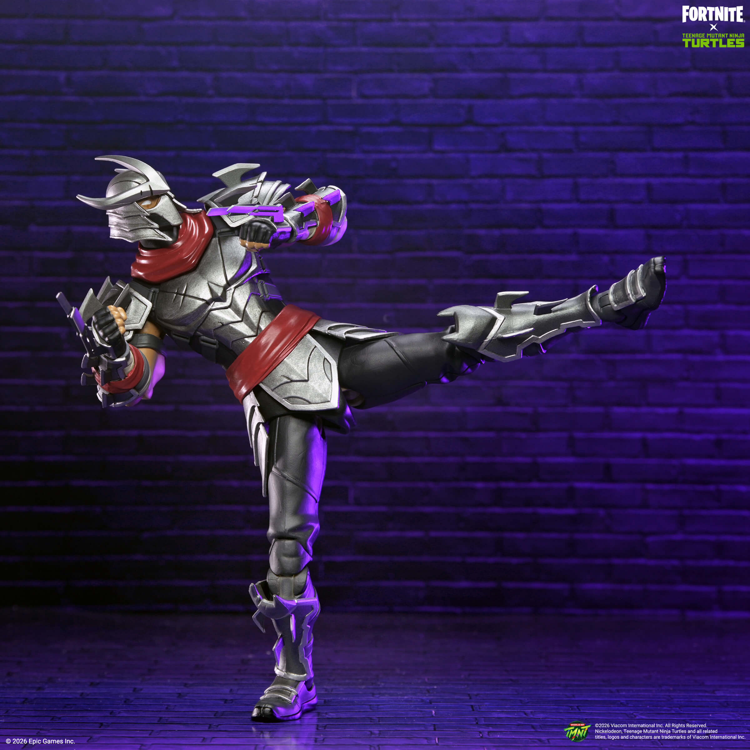 Fortnite x Teenage Mutant Ninja Turtles Shredder Action Figure Gallery Image 8